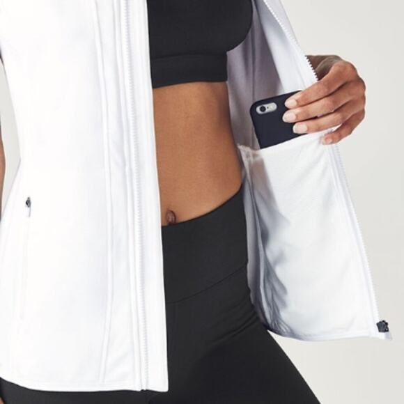 Fabletics Jojo Vest – Size S, White - Picture 3 of 3
